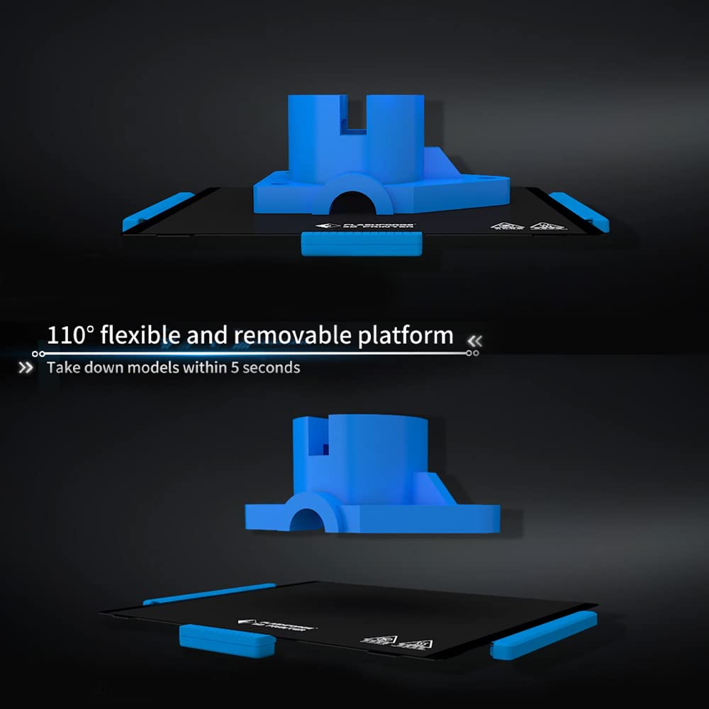 Amazon | FlashForge 3Dプリンタープラットフォーム フレキシブル 