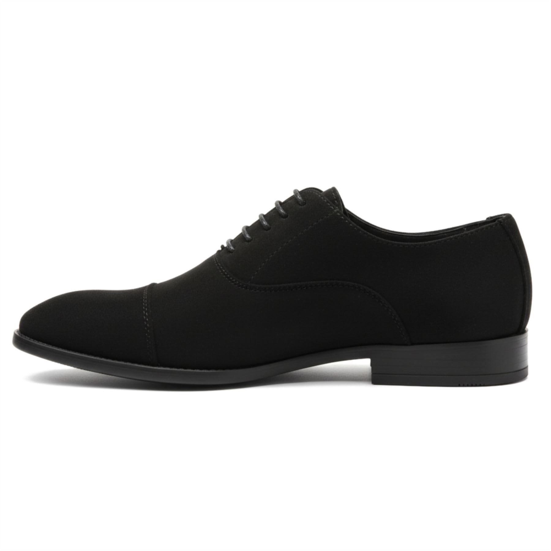 Scarpe Oxford classiche formali da uomo in finta pelle scamosciata con lacci