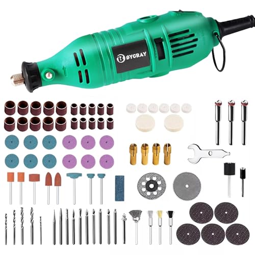 Catálogo para Comprar On-line Herramientas favoritos de las personas. 46 BYCRAY - Kit de Herramientas Rotativas, Velocidad Variable 8000-30 000 Rpm, Amoladora para carpintería, Herramientas rotativas con Cable, Para Tallar, Lijar, Cortar, Pulir, Regalo...