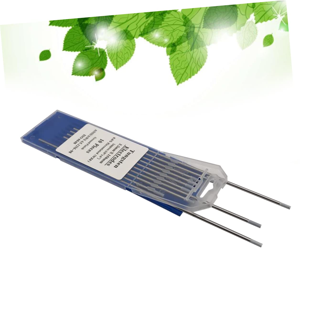 PRETYZOOM Welding Tungsten Electrodes Welding Electrodes Precise Welding Machine Rods Stick Tungsten Electrodes for Welding 0.8% Tungsten Electrodes Silver