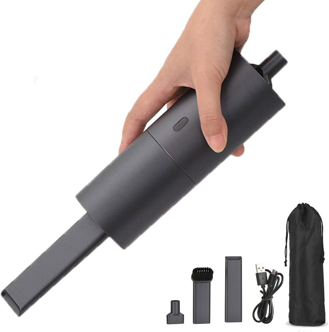 Dealswin Vacuum and Blower Cleaner 2-in-1, Cordless Rechargeable Computer Cleaner Electric Blower Duster Portable Car Cleaner Best Cleaner for Cleaning Dust,Hairs,Crumbs,Scraps