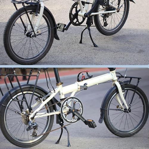 Béquille de cyclisme à double jambe support métal stable robuste - 7
