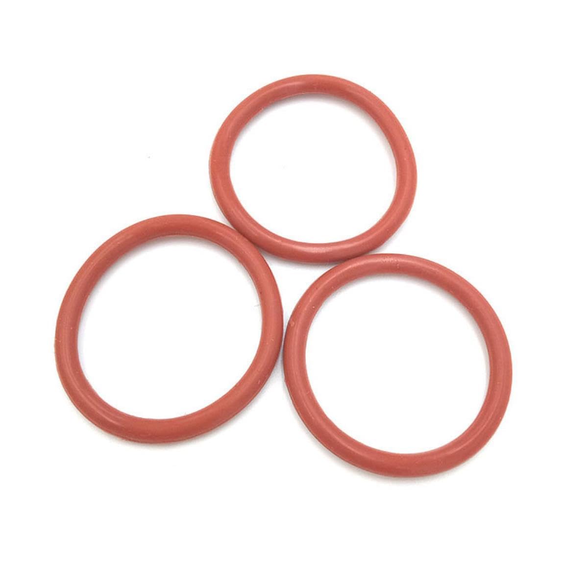 O-ring in gomma siliconica di spessore 10 mm di tenuta OD 110 mm ~ 620 mm Guarnizioni O-ring resistenti al calore rosse Guarnizioni/guarnizioni senza veleno-OD520x10mm 1 pz