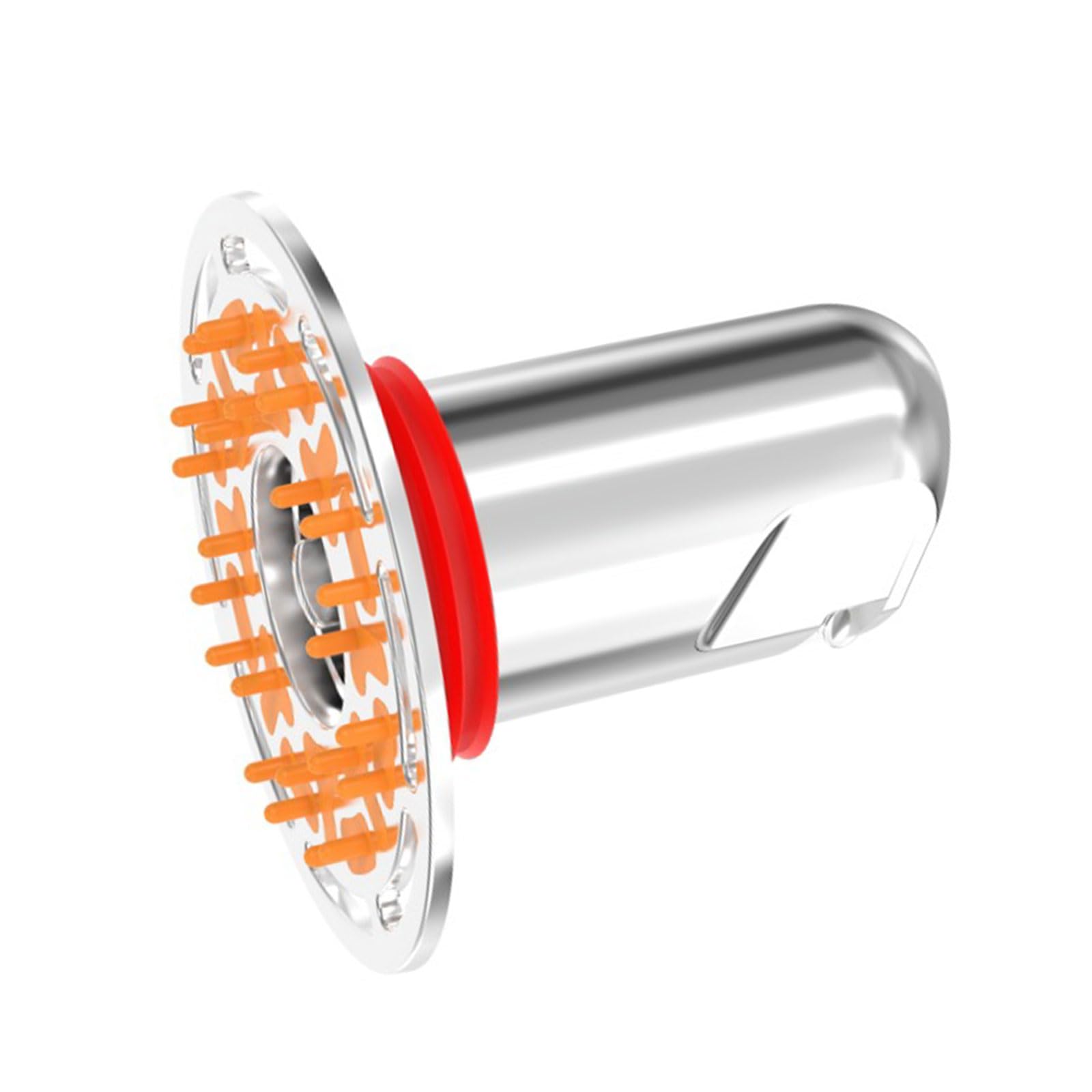 Round Shower Floor Drain Cores AntiOdor Closing Floor Strainer Hair Catcher for Bathroom Kitchen Balcony Garage AntiBlocking Strainer Bathtub Ground Leakage Hair Catcher