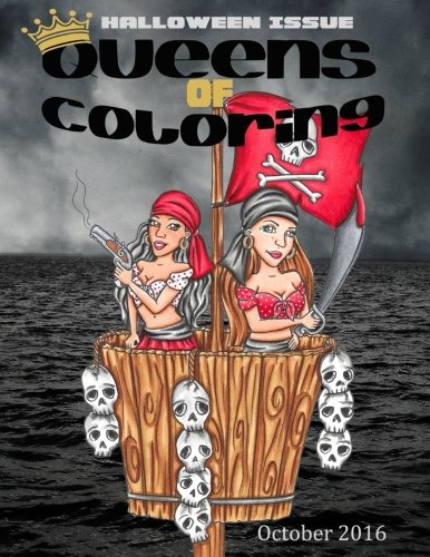 Queens of Coloring Halloween Issue October 2016