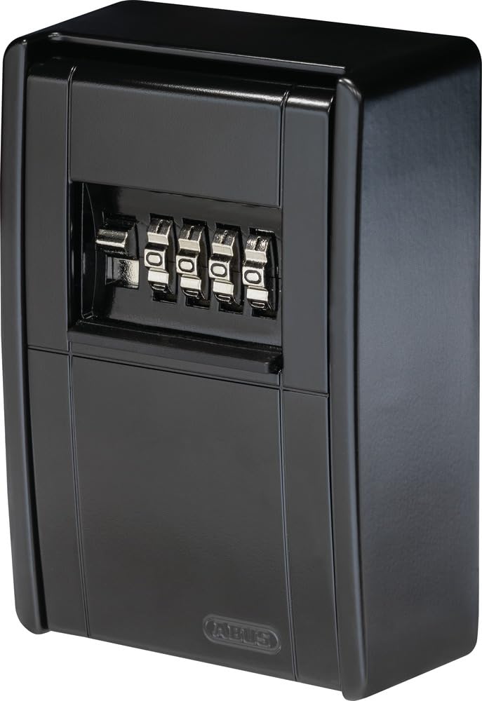 ABUS KeyGarage 787 – Boîte à clés murale – Pour clés ou petits objets de valeur – 46331 – Noir