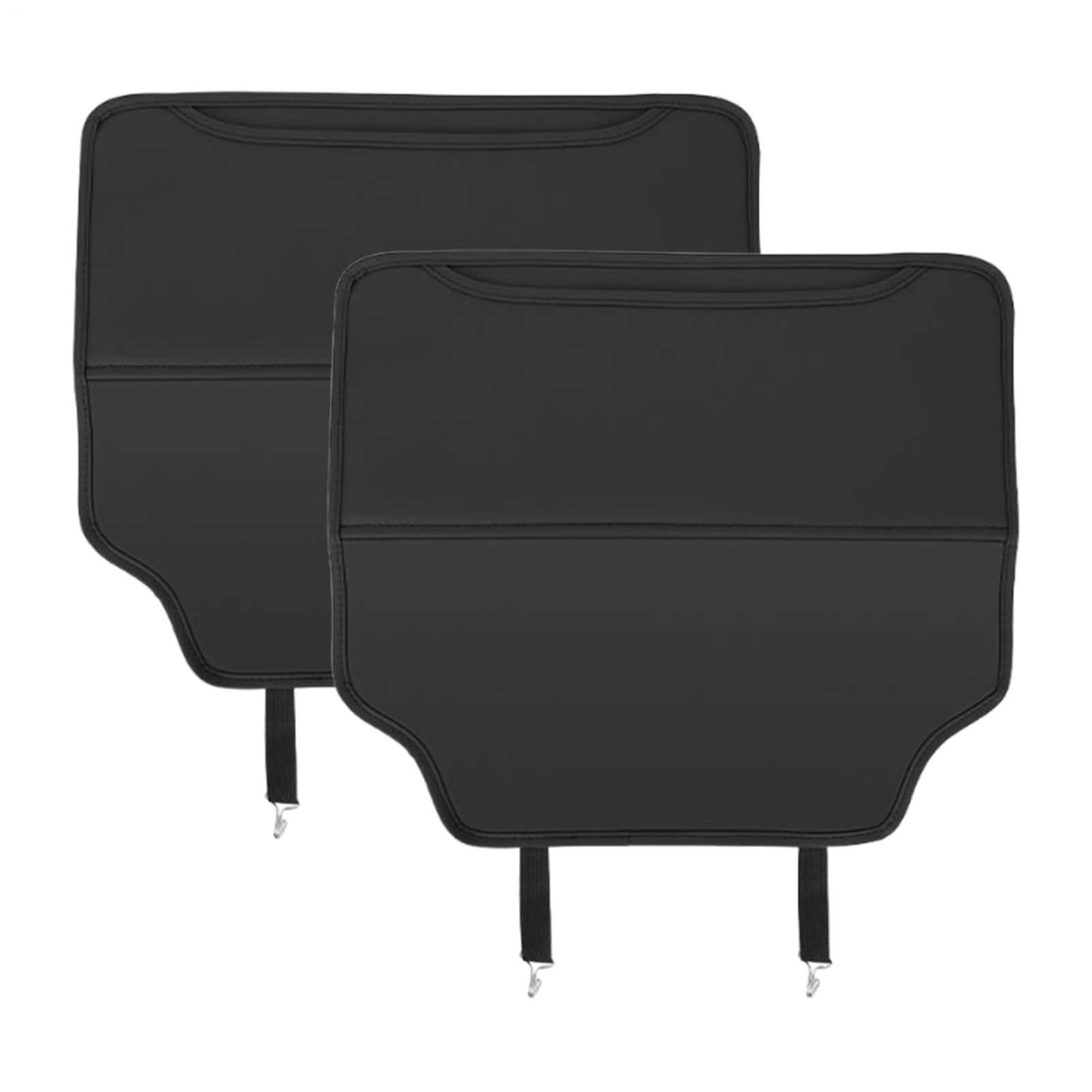 Ungtyb Seat Protector, Back Kick Mat, Waterproof Anti-Slip Shield, Scratch-Resistant Car Guard, Vehicle Seats Cover for Kids Feet Protection, Dogs Cats Pets Travel Auto Interior 18.11x15.35in