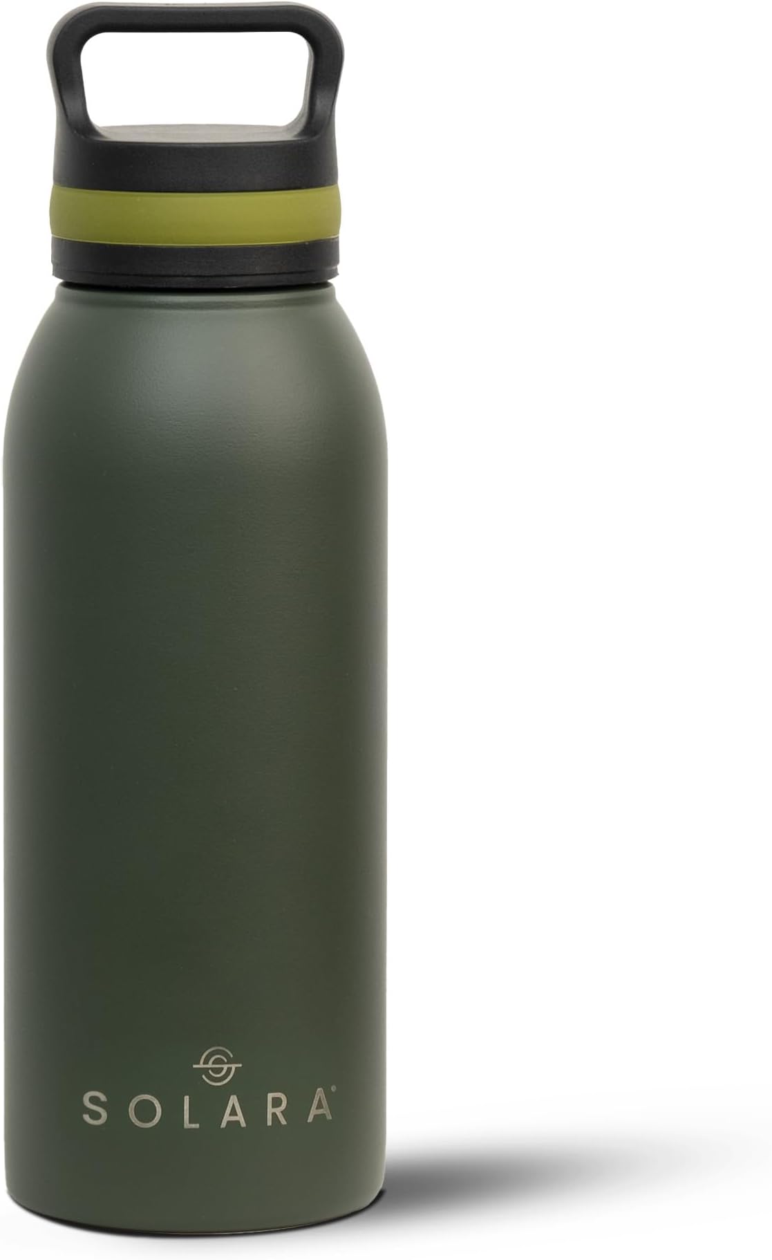 SOLARA Insulated Water Bottle 500ml, Hot,Thermosteel Water Bottle for Travel, Home, Office, School, Gym, Adults, Water Bottle Hot and Cold, Sipper Bottle, Hunter Green