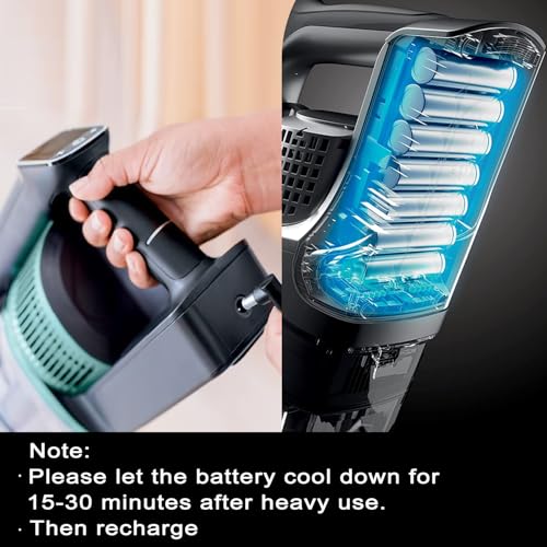 Image of 3500mAh Replacement for XBATR725 Shark Battery，Compaitble with Shark IZ662H,IZ682H,IZ683H,IZ661HC,IZ662HC,IZ631H Vacuun Cleaners 25.2V Shark XBATR725 Replacement Battery