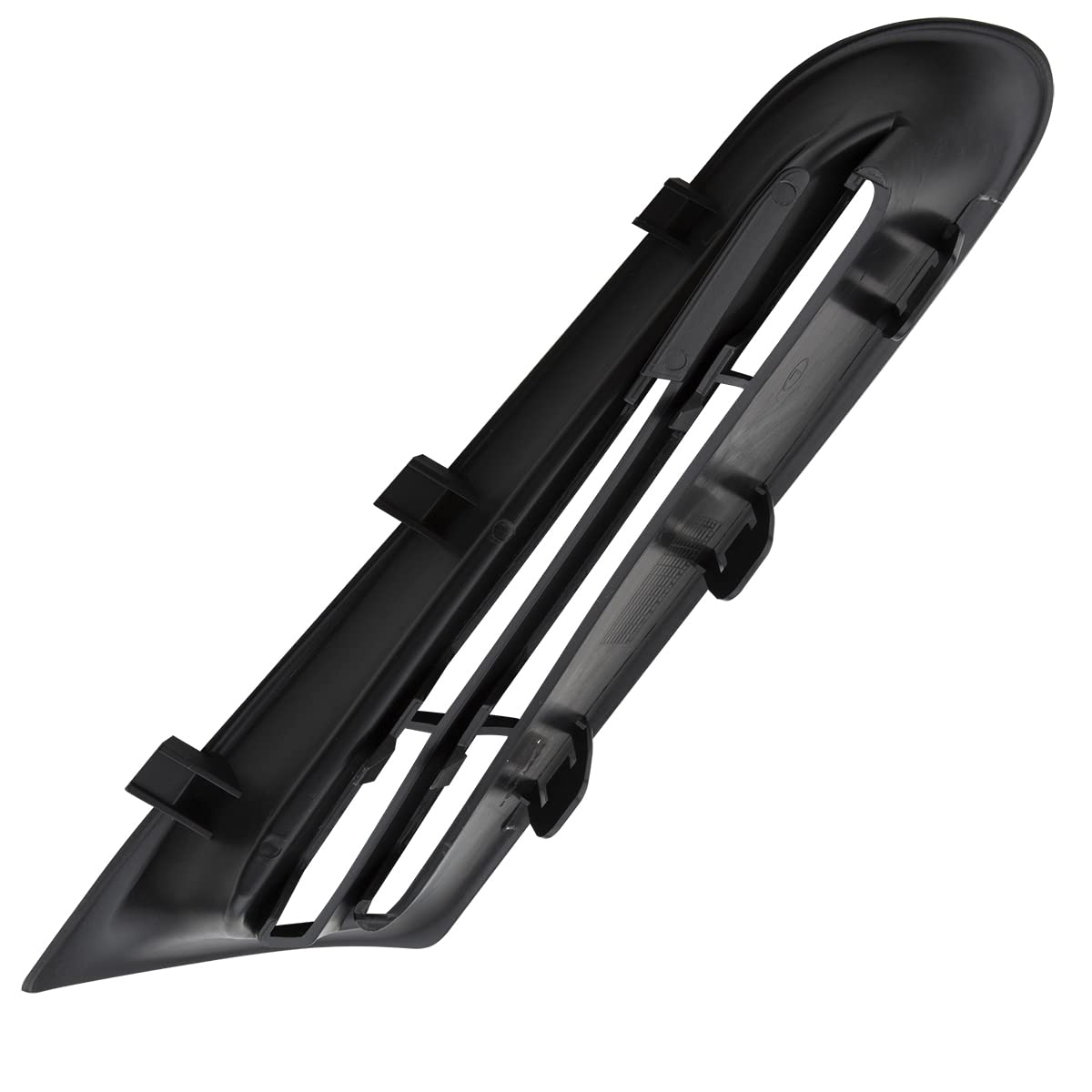 Panneau Grille De Pare-Chocs Avant Gauche/Droite Pour Renault Clio MK3 2005-2009 - ABS Noir, Référence 7701208684