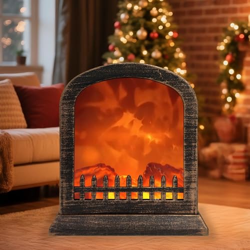 Led Kamin, Kamin Lamp, Elektrische Kamine Mit Flammeneffekt, USB&Batteriebetrieben Kaminfeuer Simulation Tischkamin Ornament Nach Hause Led Kamin, Kamin Lamp, Elektrische Kamine Mit Flammeneffekt, USB&Batteriebetrieben Kaminfeuer Simulation Tischkamin Ornament Nach Hause