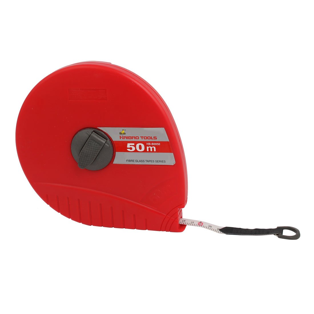 Aexit Cinta métrica de fibra de vidrio métrica lateral doble retráctil de 50 m 164 pies con carcasa de plástico (8e340e2caa8f1cf7da2ff7a0908dde0e)