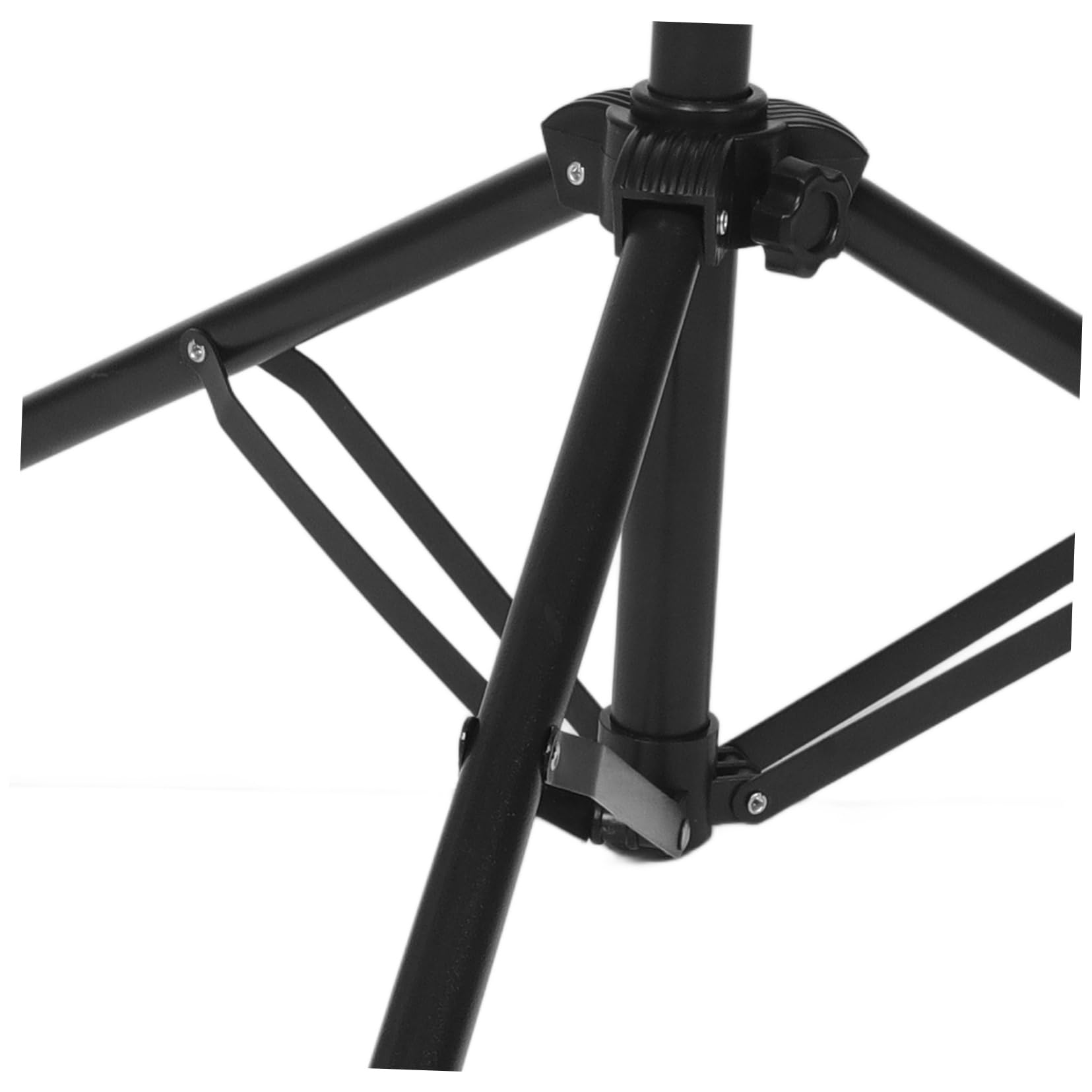 Supporto a Treppiede per Percussioni e Strumenti Sospesi Nero | Acciaio, Struttura Tripode, Smontabile, per Esibizioni su Palco, Supporto per Bar Chimes e Wind Chimes