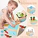 WOODMAM Wooden Montessori Toys for 1+ Year Old, 9 in 1 Learning Educational Toys for Toddler with Educational Box, Xylophone, Pound Bench, Shape Puzzle and More, Baby Toy Gift for 12-18 Months