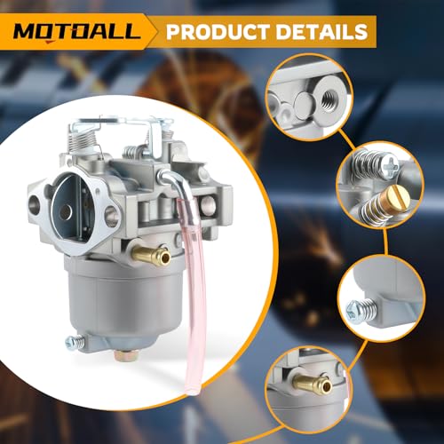 MOTOALL 15003-2153 Carburetor Assembly for Kawasaki FC420V 4 Stroke Engine Carb 15001-2972 15001-2987 15003-2154