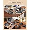 ProtoArc Ergonomic Keyboard Mouse, EKM04 2.4GHz USB Wireless Ergo Keyboard Mouse Combo with Separate Numeric Keypad, Split Design, Hard Wrist Rest, Rechargeable, for Windows Desktop/PC/Laptop