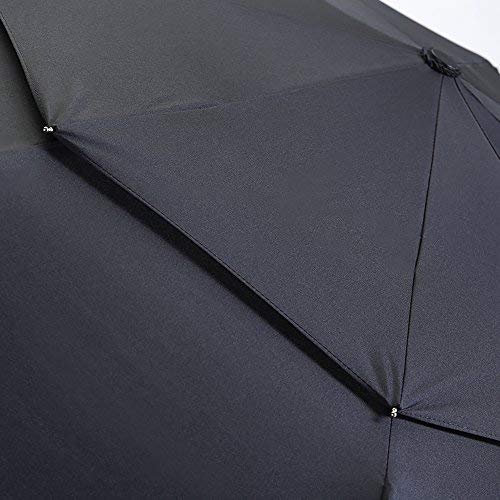 LifeTek Windproof Travel Umbrella - Compact, Automatic, Wind Resistant, Strong and Portable - Small Folding Backpack… - Image 3