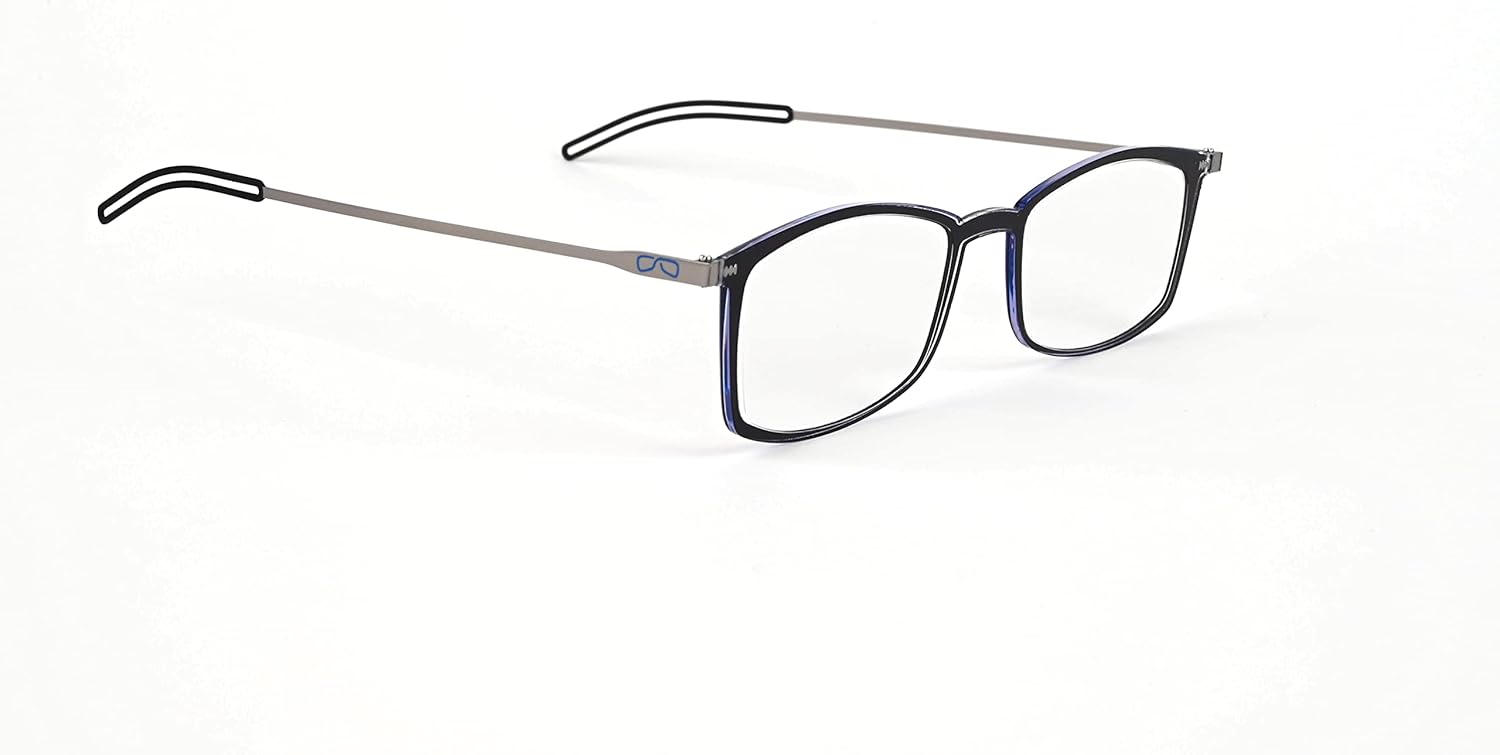ThinOptics Frontpage Brooklyn Reading Glasses + Milano Aluminum Case : Health & Household