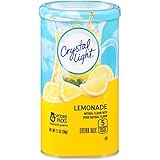Crystal Light Lemonade Drink Mix (8-Quart), 2.1-Ounce Canisters (Pack of 4)