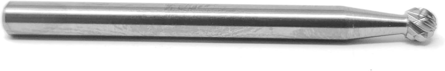Fresa de carburo sólido SD-42 doble corte 1/8" con vástago 1/8"
