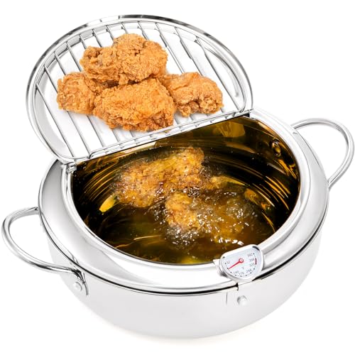 Yopay 3.4L Stainless Steel Fryer Pot