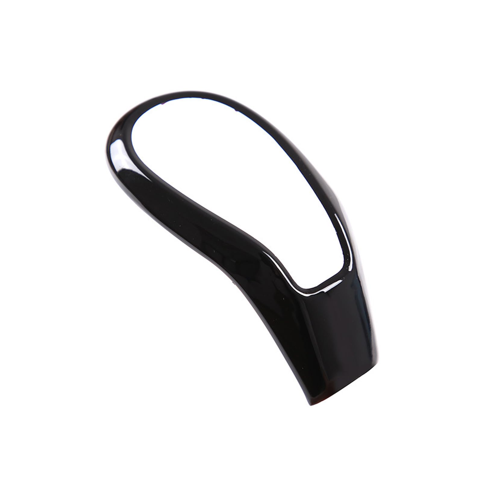 Hsioluted Automotive Interior Accessories for V40 Car Gear Shifter Head Covers Trim Shifter Knob Frame Covers Black Car Gear Head Trim