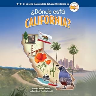 &iquest;D&oacute;nde est&aacute; California? (Where Is California? Spanish Edition) cover art
