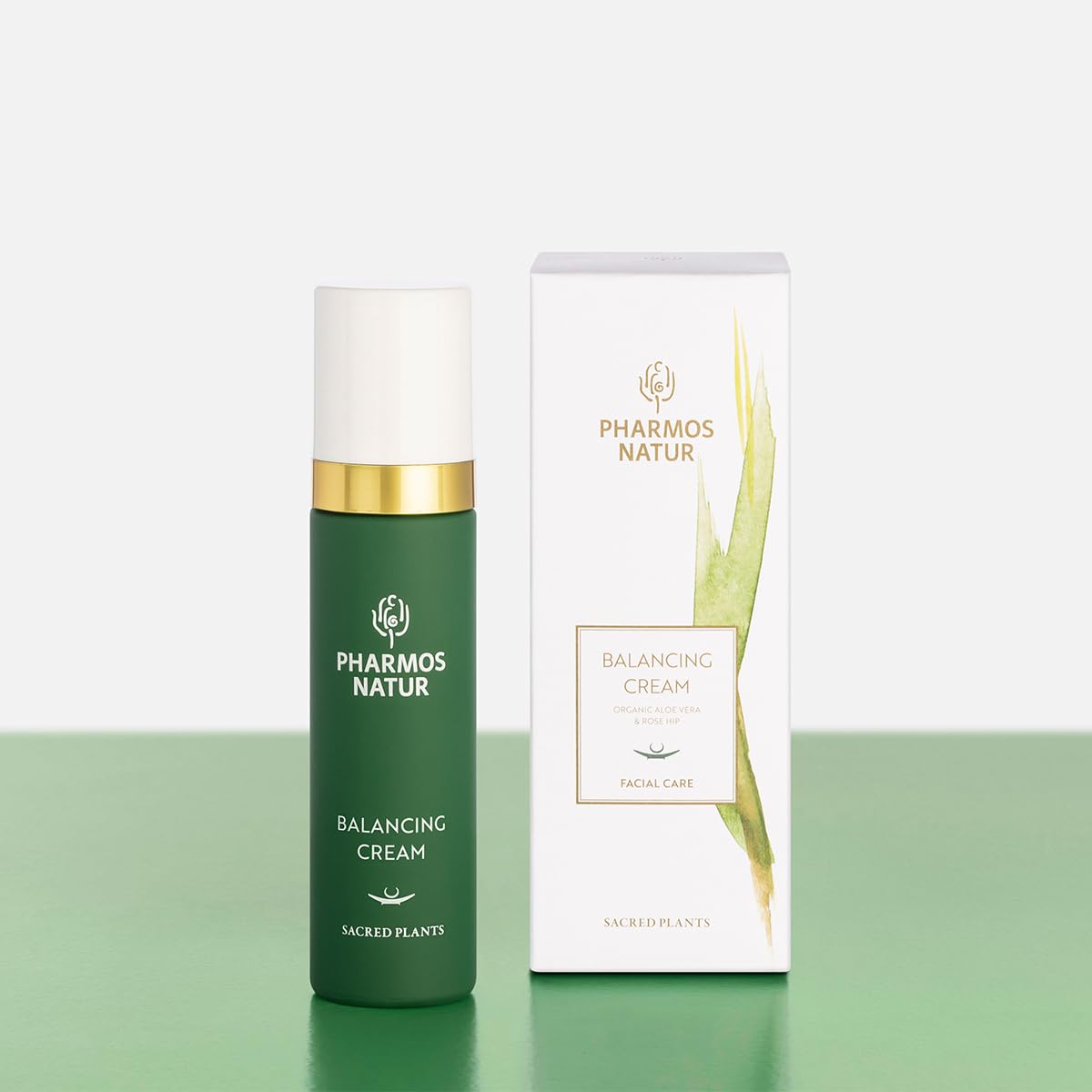 Pharmos Natur - Beauty Facial Care Balancing Cream - 50 ml + Pharmos Natur - Beauty Sensitive Purifying Cleansing Gel - 63 ml - Set
