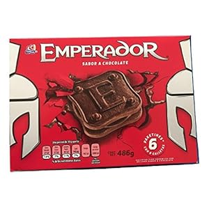 Gamesa Emperador Chocolate Sandwich Cookies, 17.35 oz