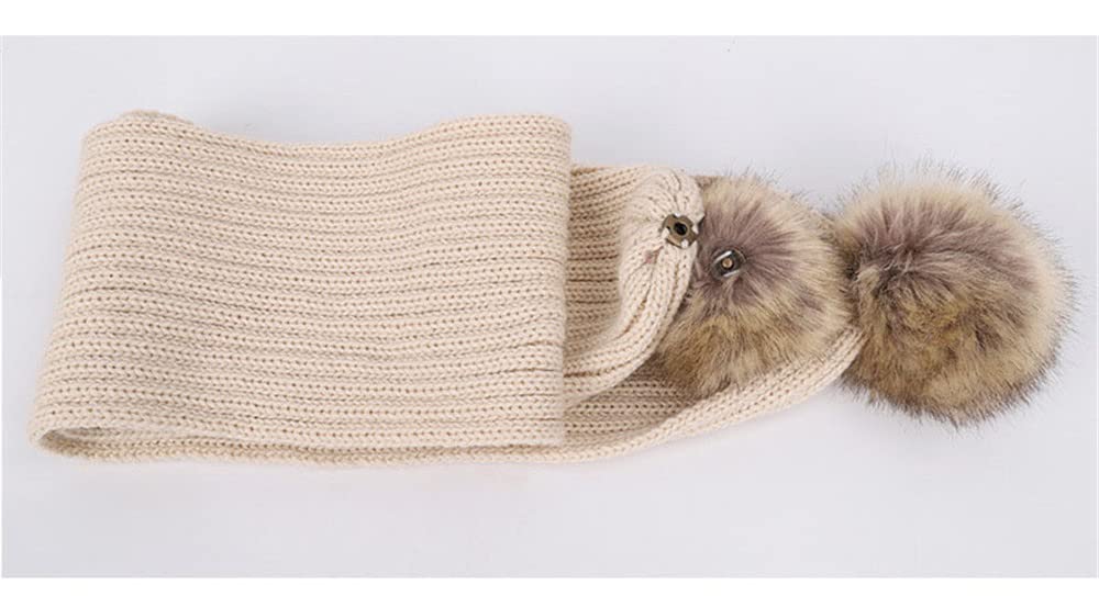 Dziecięcy kapelusz szalik zestaw zima żebrowany dzianinowe ciepłe czapki beanie czapka pompon szydełkowana czapka dla chłopców dziewcząt