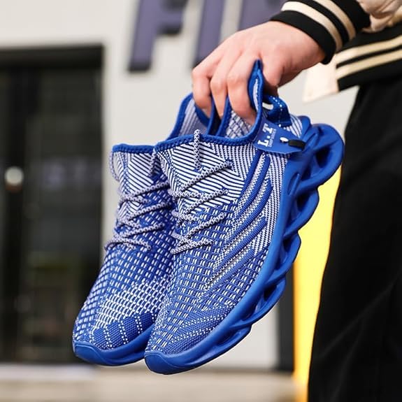 Image of Mens Running Walking Tennis Shoes Mens Casual Fashion Gym Hiking Shoes for Men Sneakers Work Breathable Comfortable Lightweight