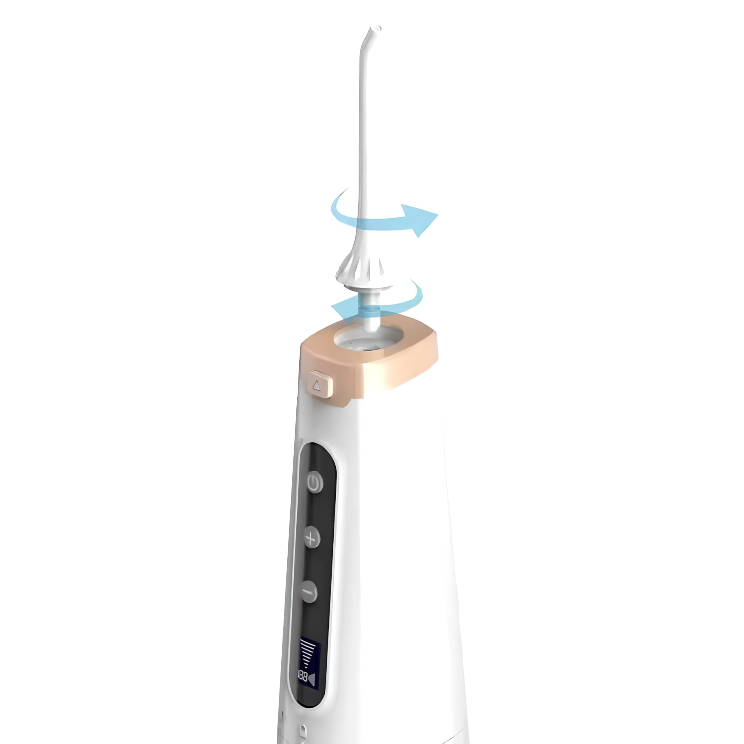 My DENTAL JET Ozonet - Irrigatore Interdentale Portatile ad Ozono, Getto d'Acqua, Batterie Interne