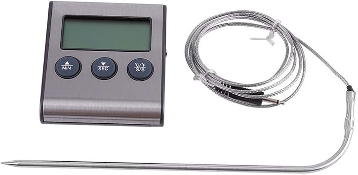 Digital LCD Thermometer for BBQ Grill Meat Oven Kitchen Food Cooking Temperature Measuring