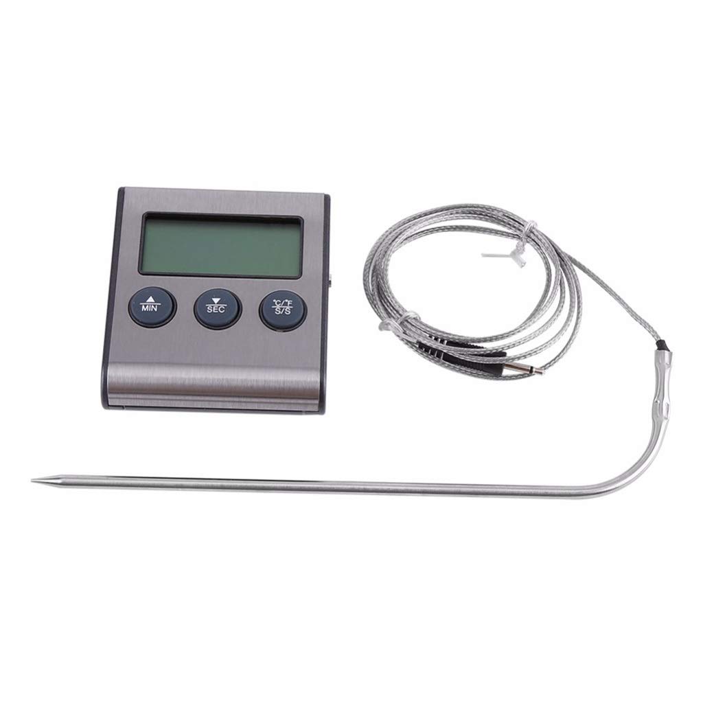 Digital LCD Thermometer for BBQ Grill Meat Oven Kitchen Food Cooking Temperature Measuring