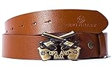 Bequem Cipo & Baxx Herren Gürtel CG148-bans taba 95cm x 3,8cm