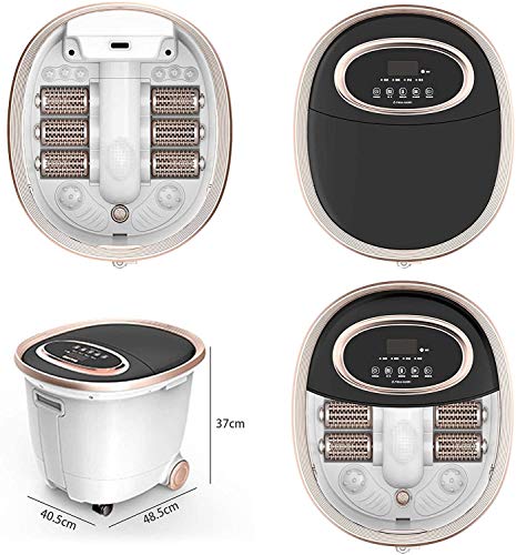 Bañera Eléctrica para Masaje de Pies con Calentamiento Automático, Rodillos Masajeadores y Control de Temperatura – Tratamiento Spa que Rejuvenece los Pies Cansados y Alivia el Dolor y la Presión miniatura 4