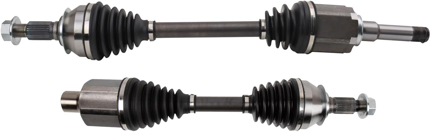 TRQ Front CV Axle Shaft Assembly Driver Passenger Side Compatible with 2017-2022 Chevrolet Malibu