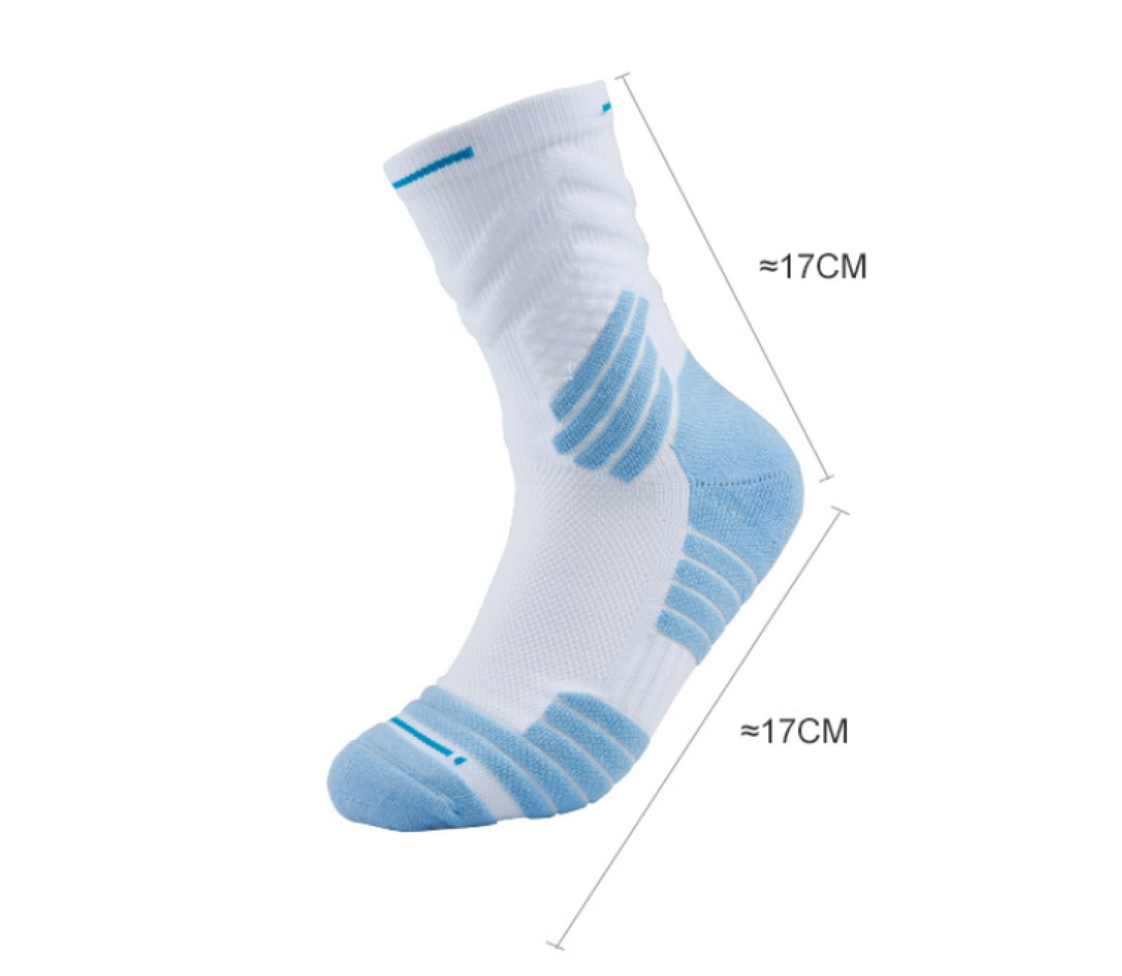 Calcetines Cortos Calcetín Calcetines Tobilleros Calcetines Deporte Calcetines De Baloncesto Para Hombre, De Tubo Medio, De Caña Alta, Para Deportes, Fitness, Toalla Para Correr, Parte Inferior, Calce