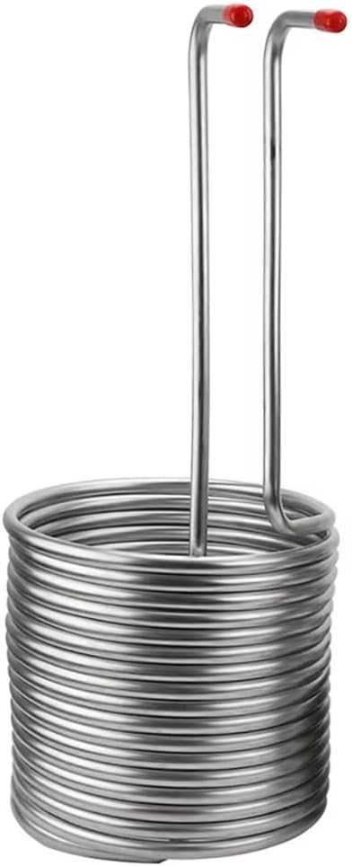 Beer Wort Chiller 15M, 304 Stainless Steel Immersion Cooler – High-Efficiency 9.52mm Coil for Homebrew, Rapid Cooling From 99°C to 29°C, Durable & Corrosion-Resistant
