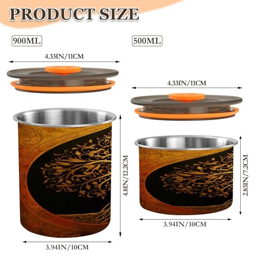 Envase para Café ATTX 17oz Acero Inoxidable miniatura 2