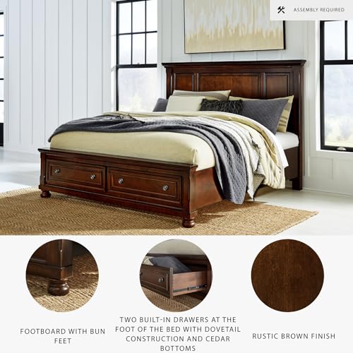 Image of Signature Design by Ashley California King Platform Storage Bed