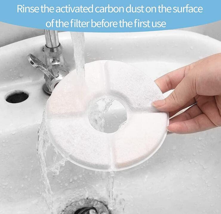 DBOO Pack of 2 Cat Water Fountain Filters - 12.7 x 1.0 x 3.8cm - Premium Quality Recyclable Cat Fountain Filters - Image 4