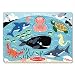 Melissa & Doug Sea Creatures Wooden Peg Puzzle (6 pcs)