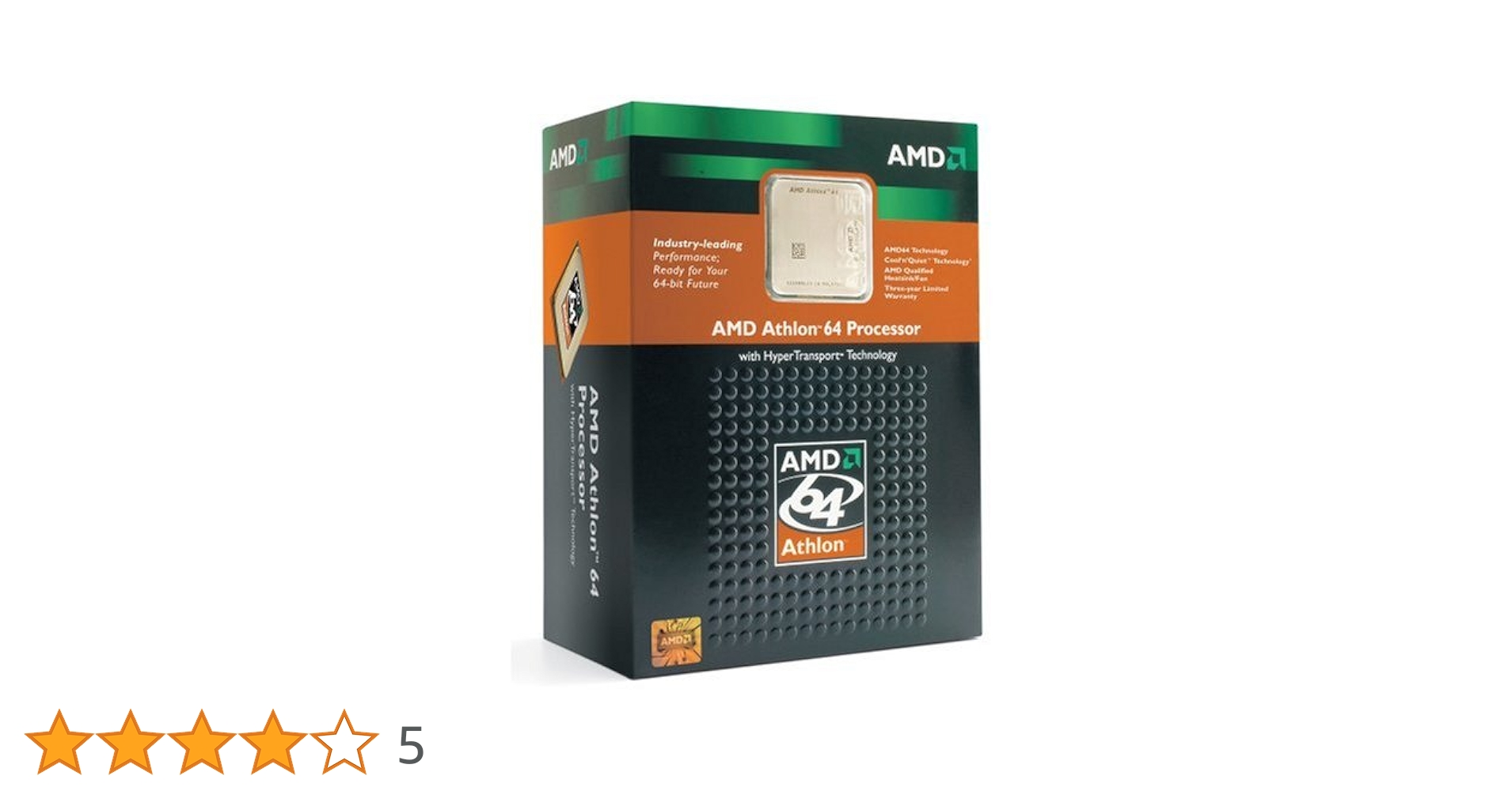 Amazon.co.jp: AMD Athlon64 3800+ BOX (動作周波数2.4GHz/L2