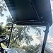 KUAFU Hard Roof Top Compatible with 2009-2021 Polaris RZR 170 Black Plastic