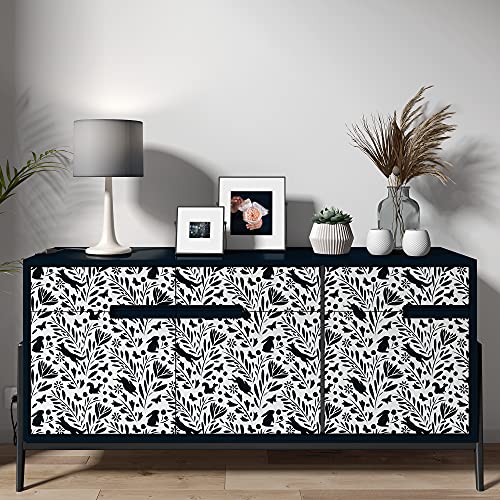Forest Pattern Wall Stencil - Wall Stencil, Stencil Designs, Stencil for Painting, Wall Stencils - Decorate with Wall Stencils