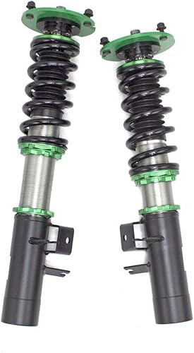 Miniatura 2 de R9-HS2-118 compatible con BMW Serie 5 RWD (E34) 1987-95 Hyper-Street II Kit de coilover con ajuste de fuerza de amortiguación de 32 vías por Rev9,