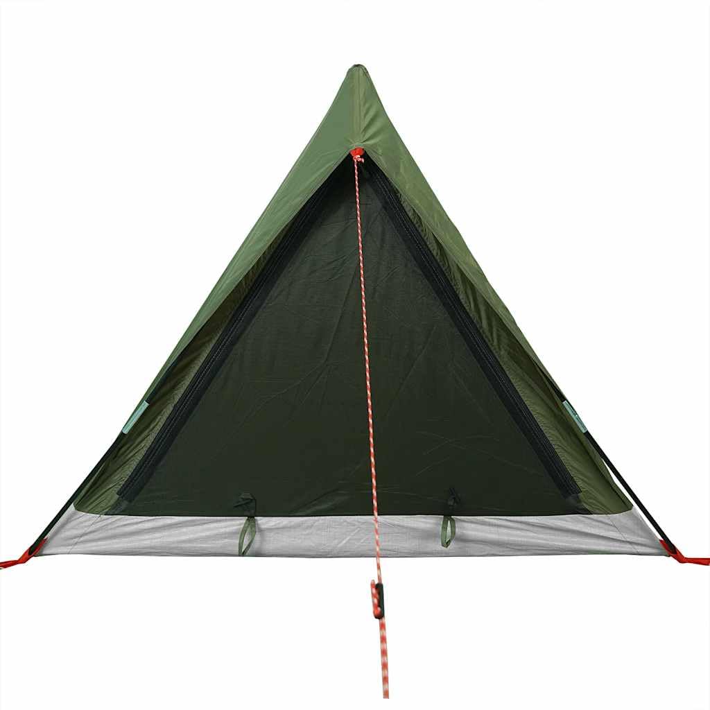Tenda da campeggio per 2 persone, verde oliva, impermeabile, pop-up per 2 persone, in poliestere leggero, portatile, con rivestimento in poliuretano, 212 x 132 x 90 cm, ideale per campeggio, spiaggia