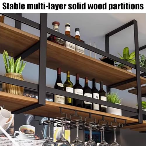 Support pour verres à vin de plafond pour libérer vos comptoirs