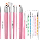 Zoom IMG-2 20 pezzi pennelli unghie gel Zoom IMG-2 20 pezzi pennelli unghie gel